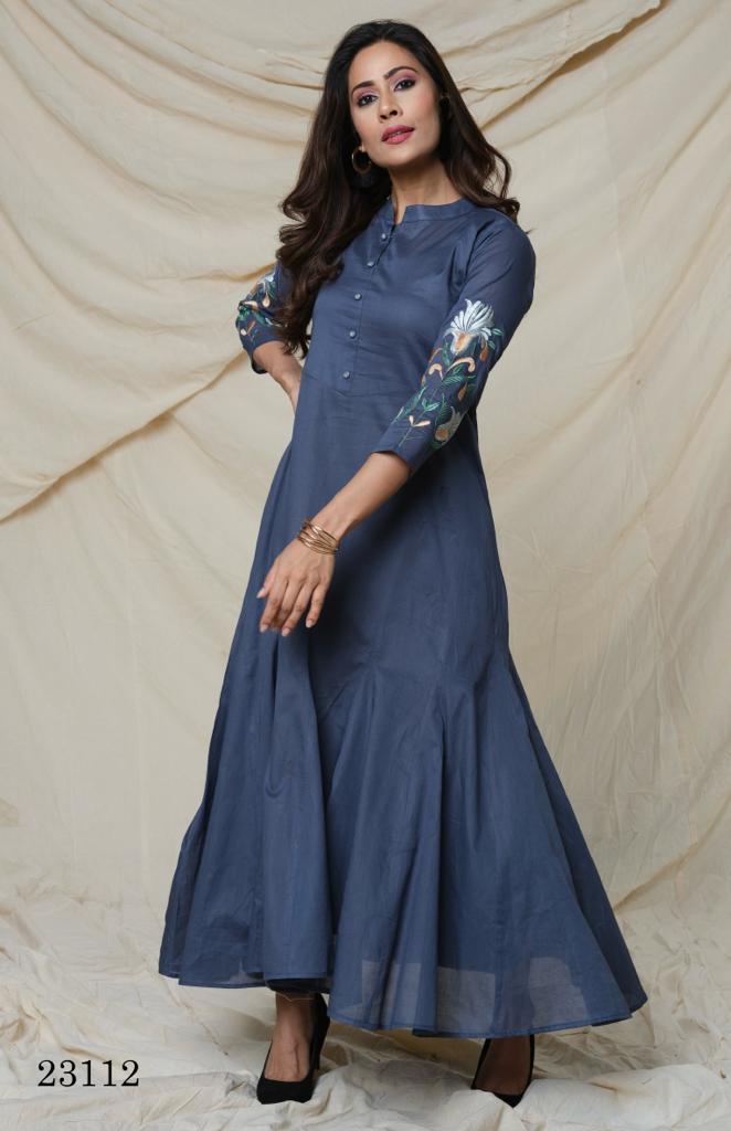 Mal Mal 23111-23114 Party Wear Kurtis Catalog